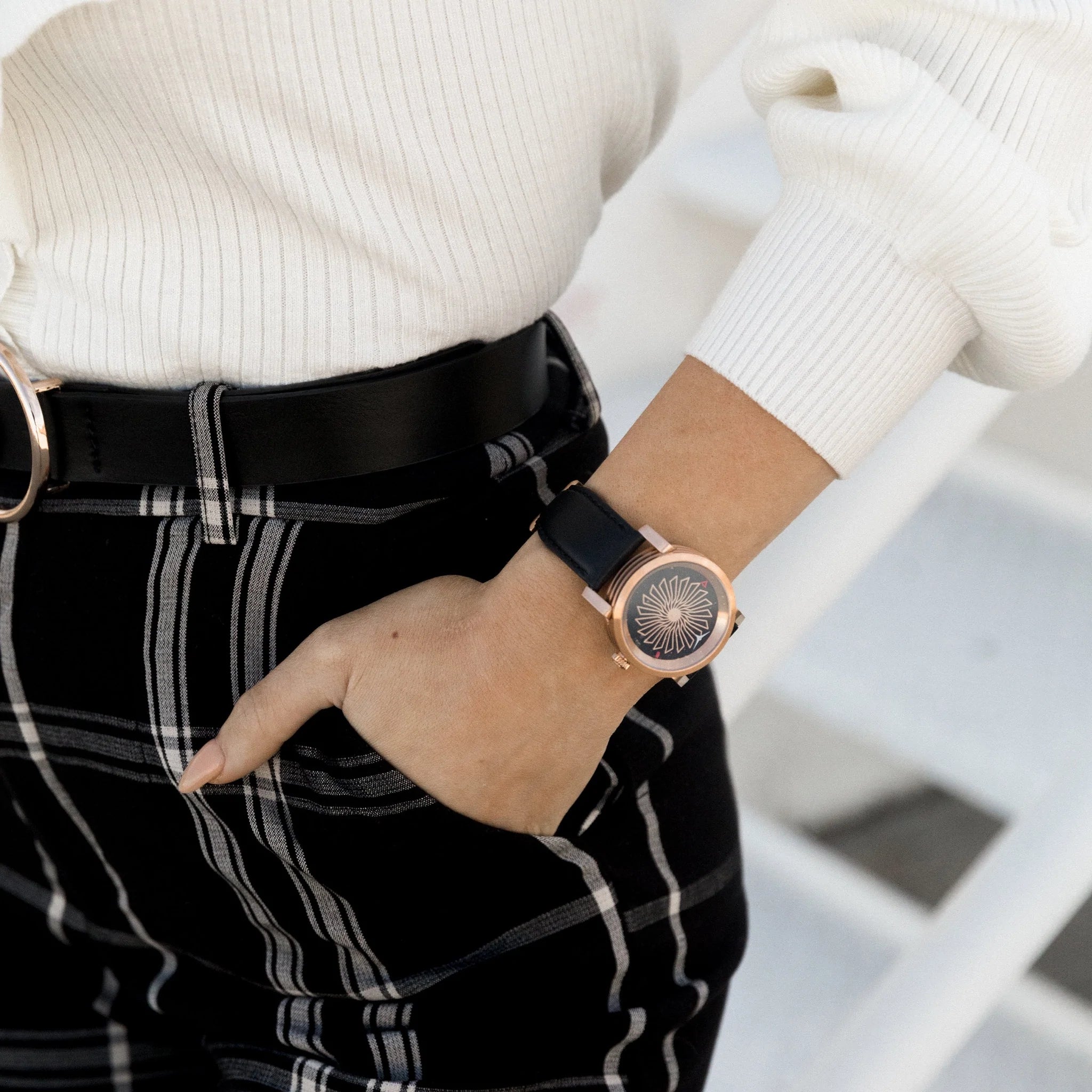 Rose gold 2025 watch new look
